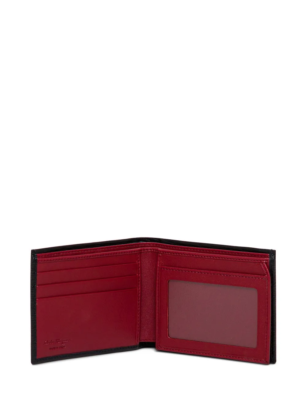 Ferragamo Gancio Logo Plaque Bifold Wallet