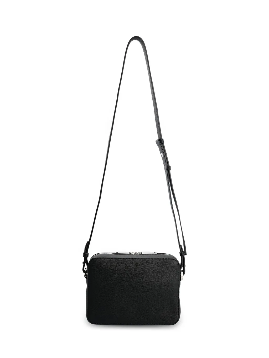 Ferragamo Logo-Embossed Zipped Shoulder Bag