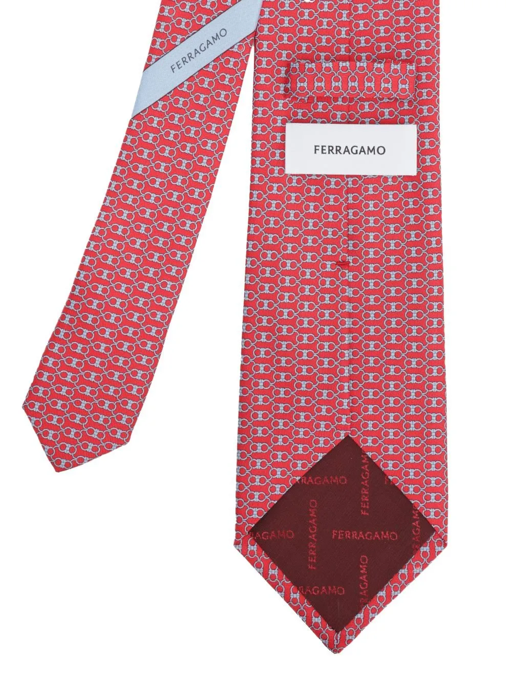 Ferragamo Gancini Printed Tie