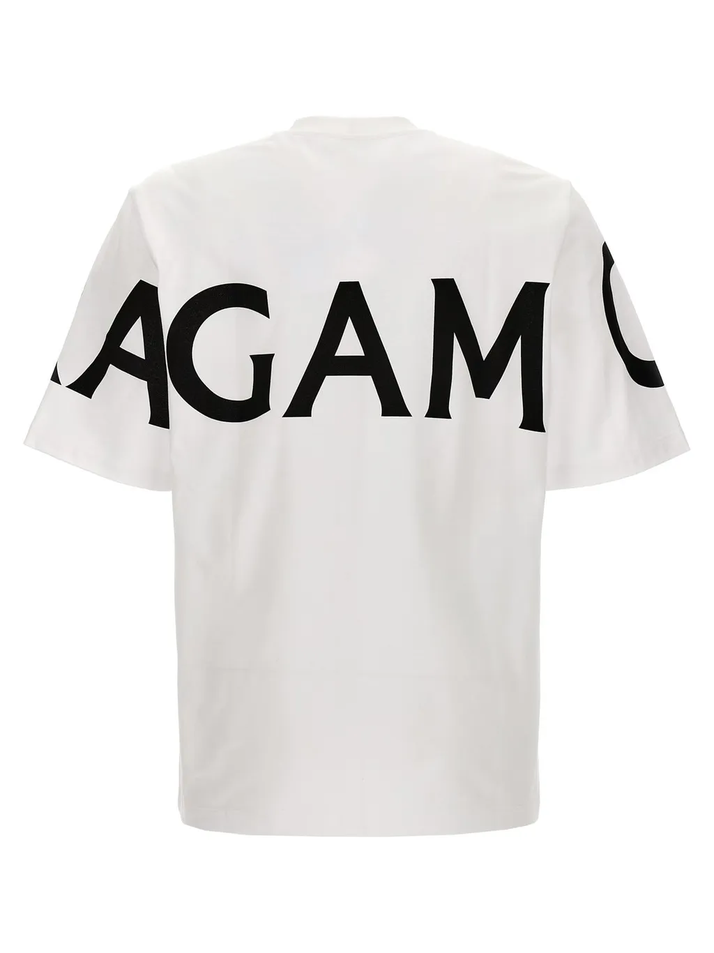 Ferragamo Logo Printed Crewneck T-Shirt