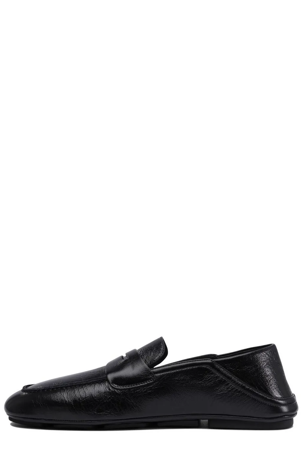 Ferragamo Logo Plaque Slip-On Loafers