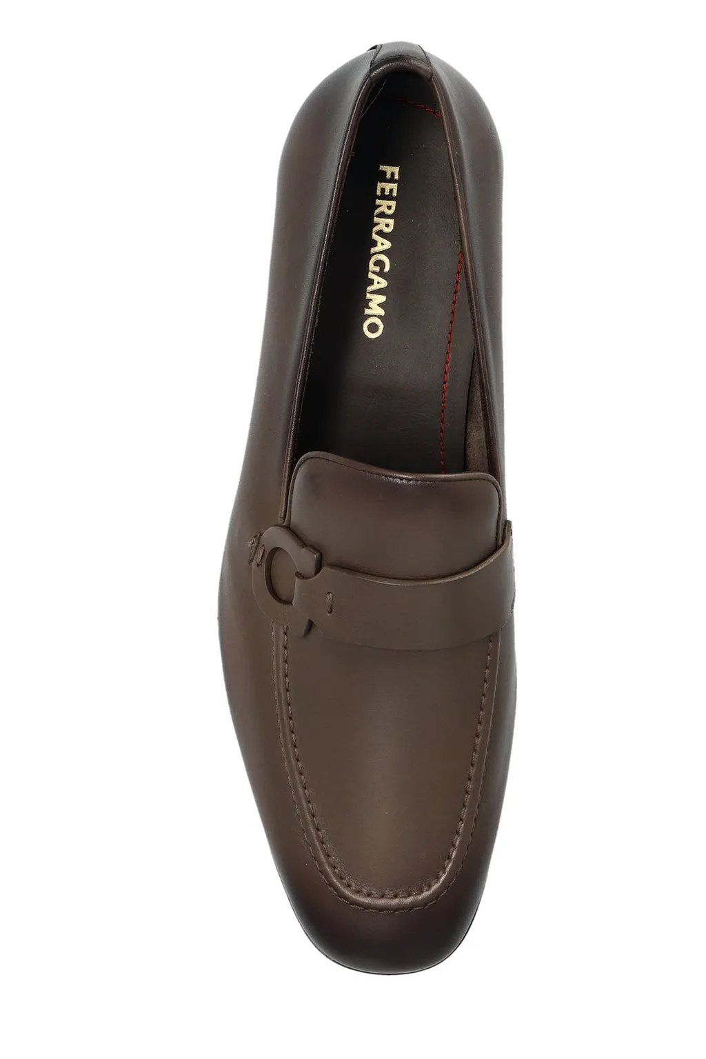 Ferragamo Gancini Slip-On Loafers