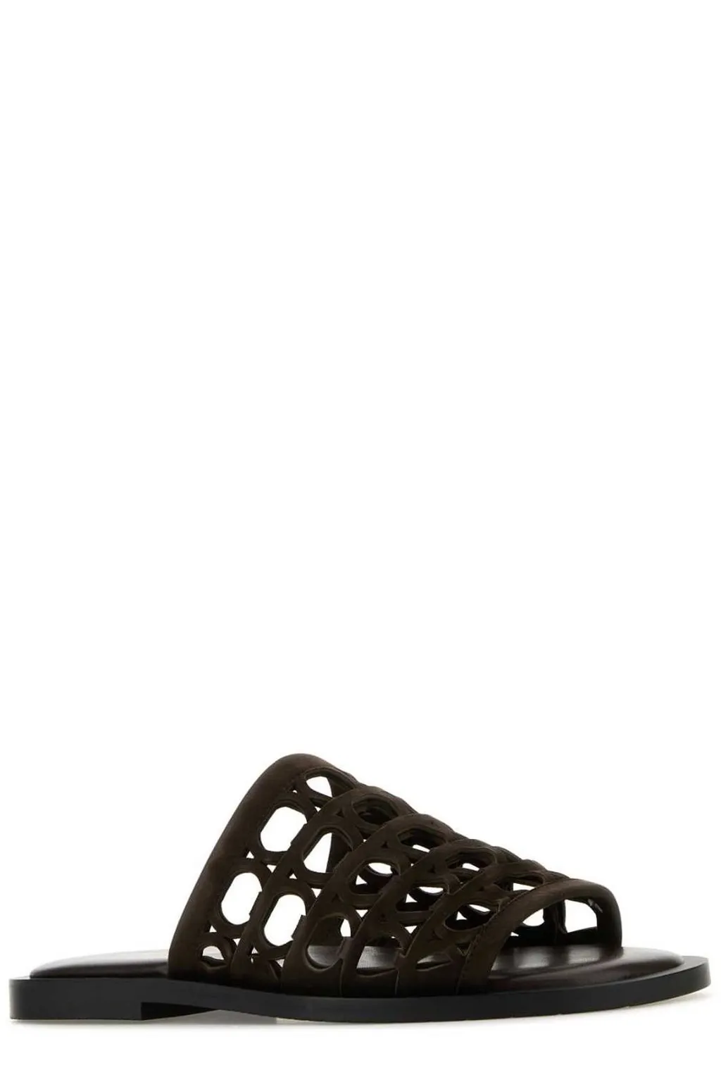 Ferragamo Gancini Caged Sandals
