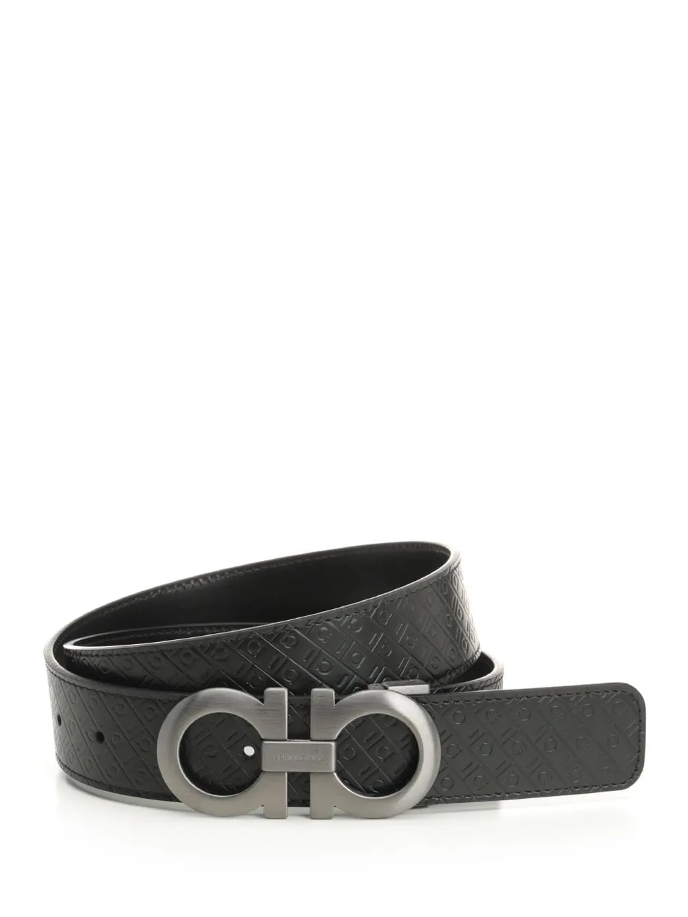 Ferragamo Gancini Pattern Belt