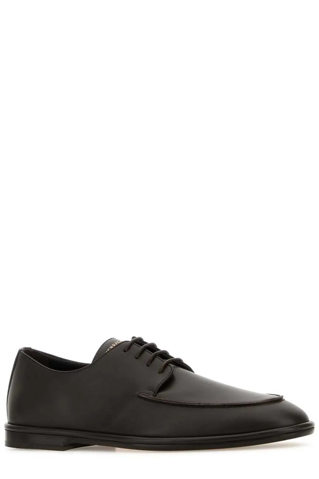 Ferragamo Logo Printed Lace-Up Shoese