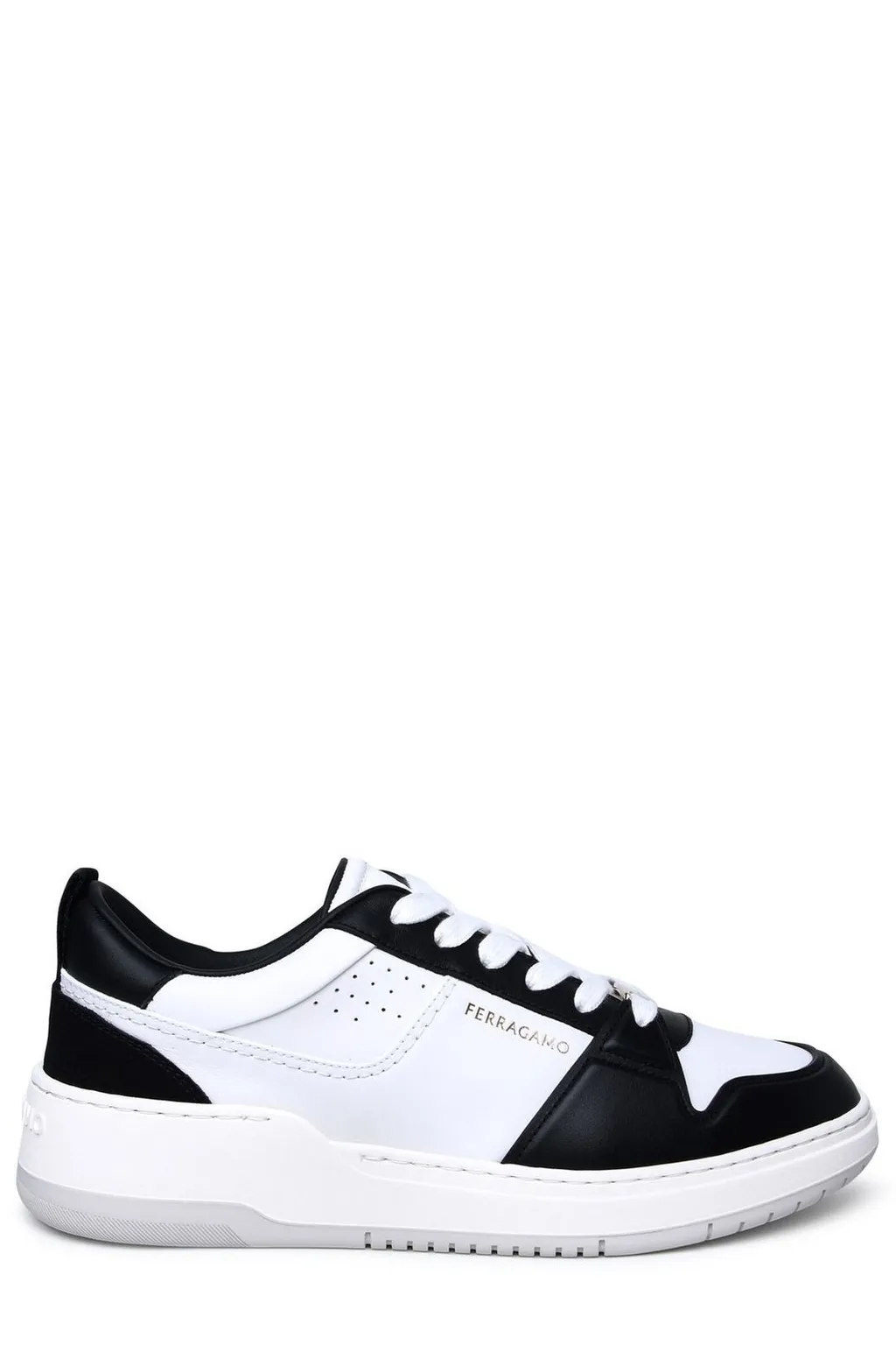 Ferragamo Two-Toned Low-Top Sneakers