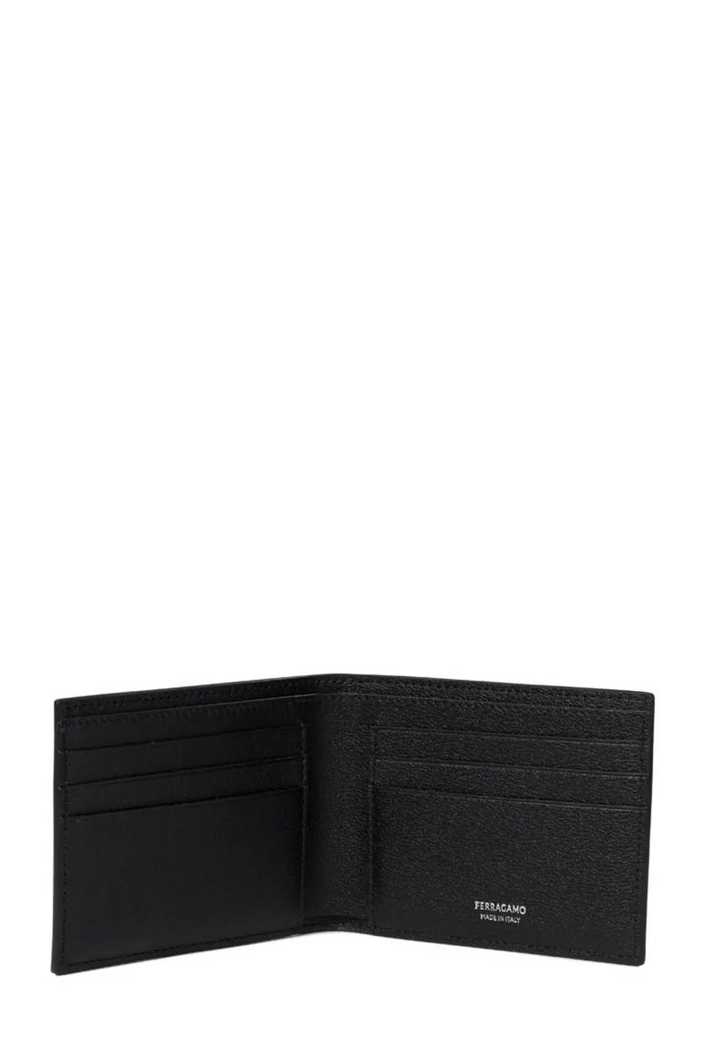 Ferragamo All-Over Monogram Bi-Fold Wallet