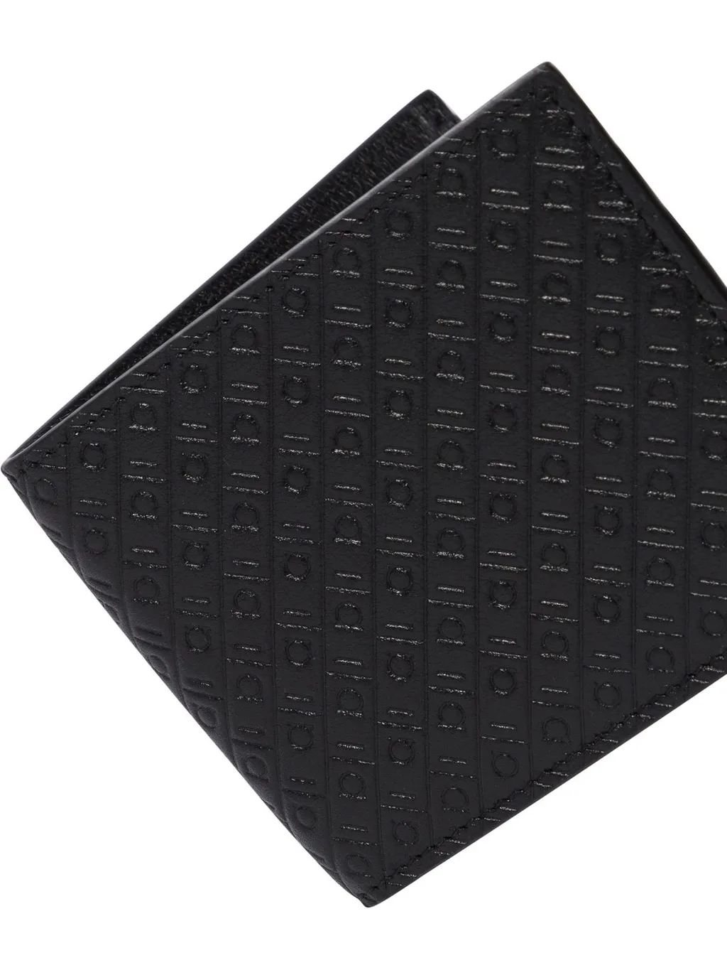 Ferragamo All-Over Monogram Bi-Fold Wallet