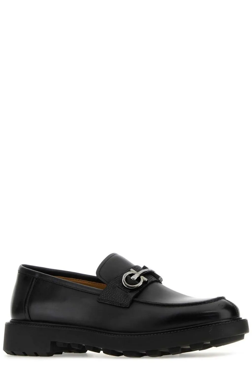 Ferragamo Gancini-Buckle Slip-On Loafers