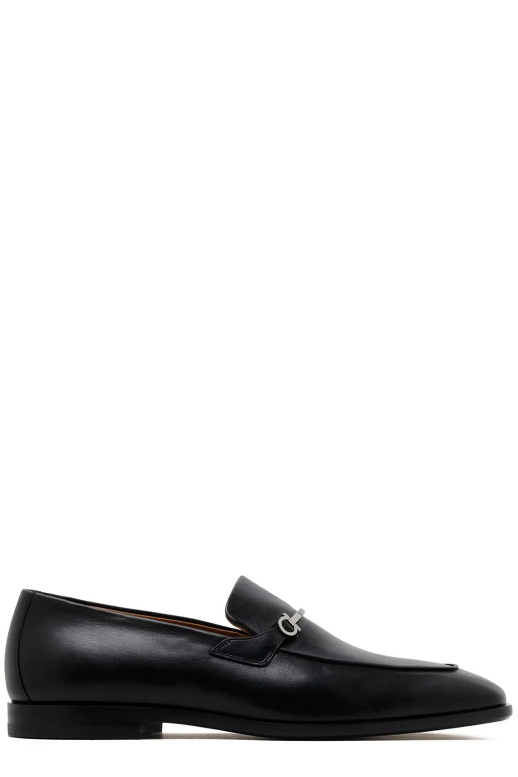 Ferragamo Gancini-Plaque Slip-On Loafers