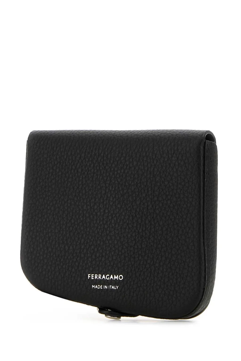 Ferragamo Logo Printed Asymmetric Wallet