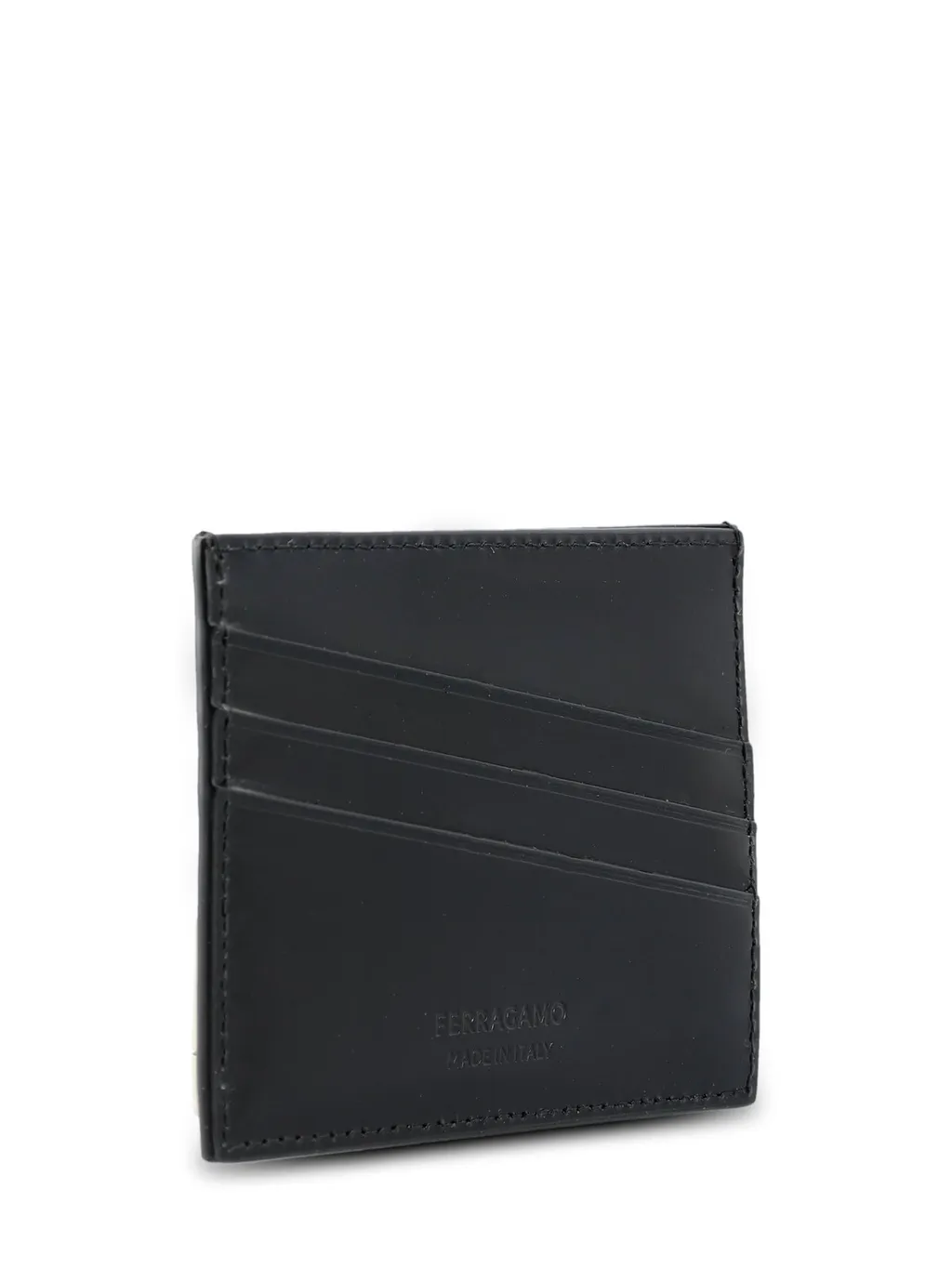 Ferragamo Logo Embossed Cardholder