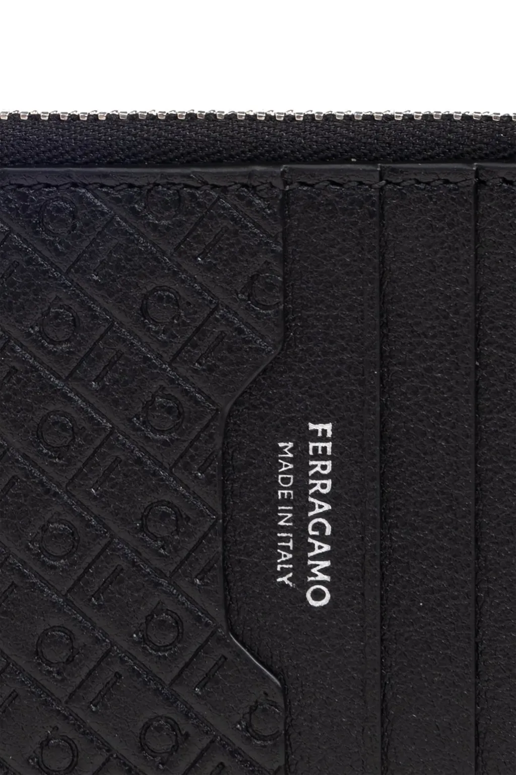 Ferragamo Logo Stamp Card Case