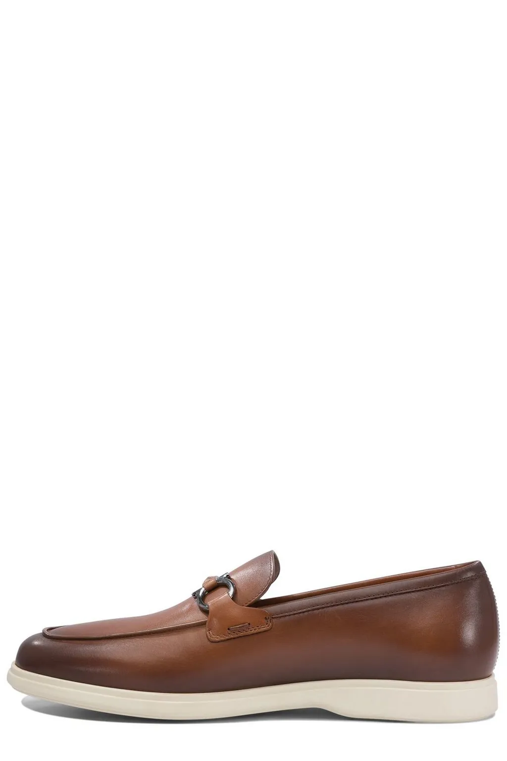 Ferragamo Cosimo Gancini Plaque Loafers