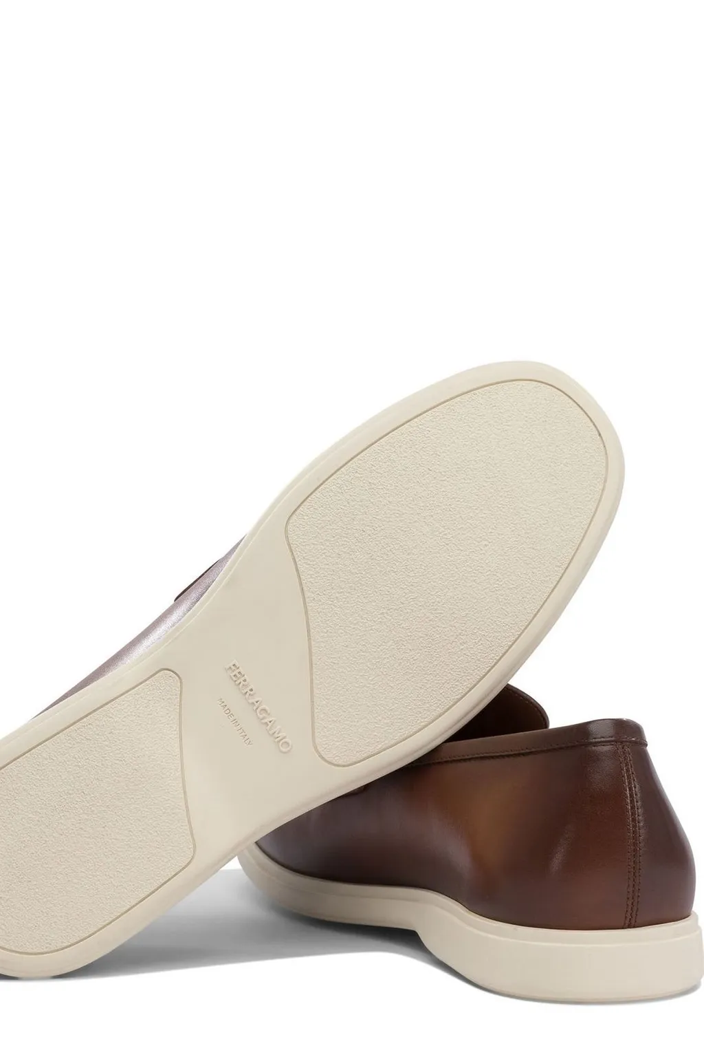 Ferragamo Cosimo Gancini Plaque Loafers