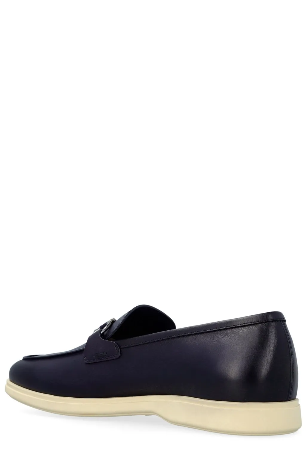 Ferragamo Gancini-Plaque Loafers