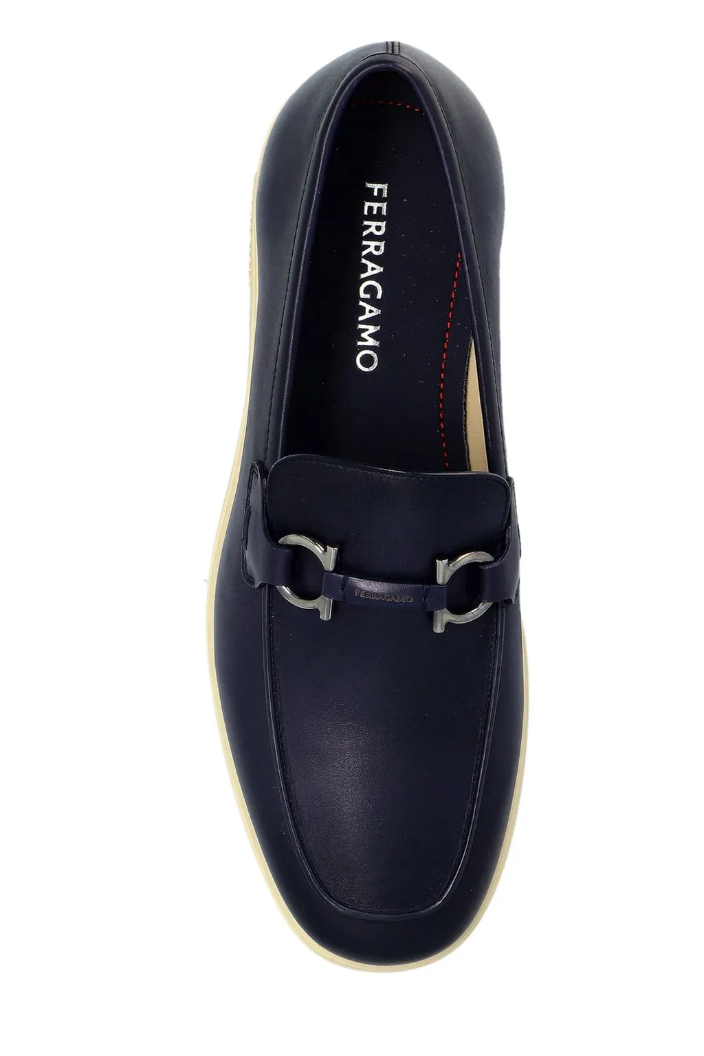 Ferragamo Gancini-Plaque Loafers