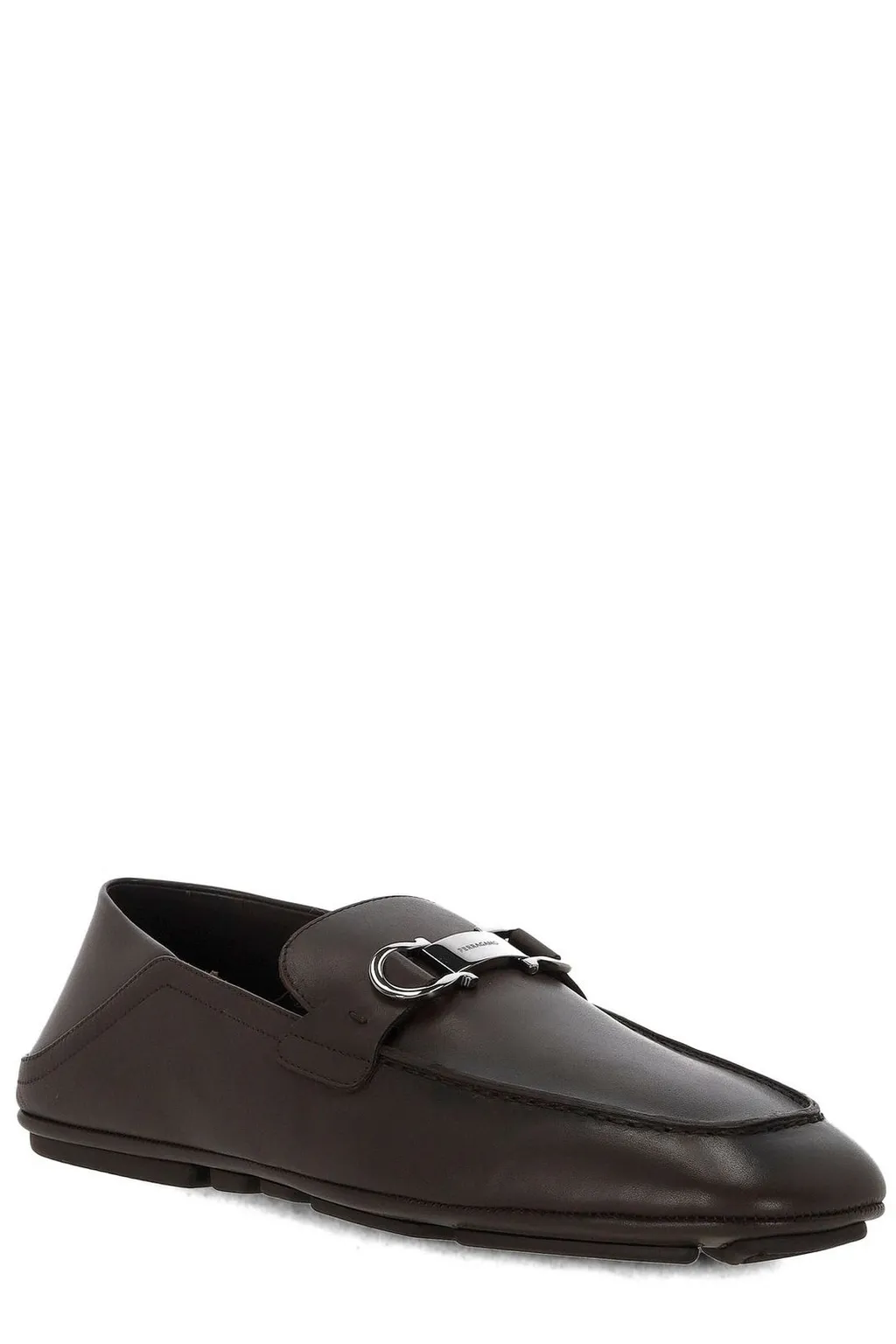 Ferragamo Gancini Bit Loafers