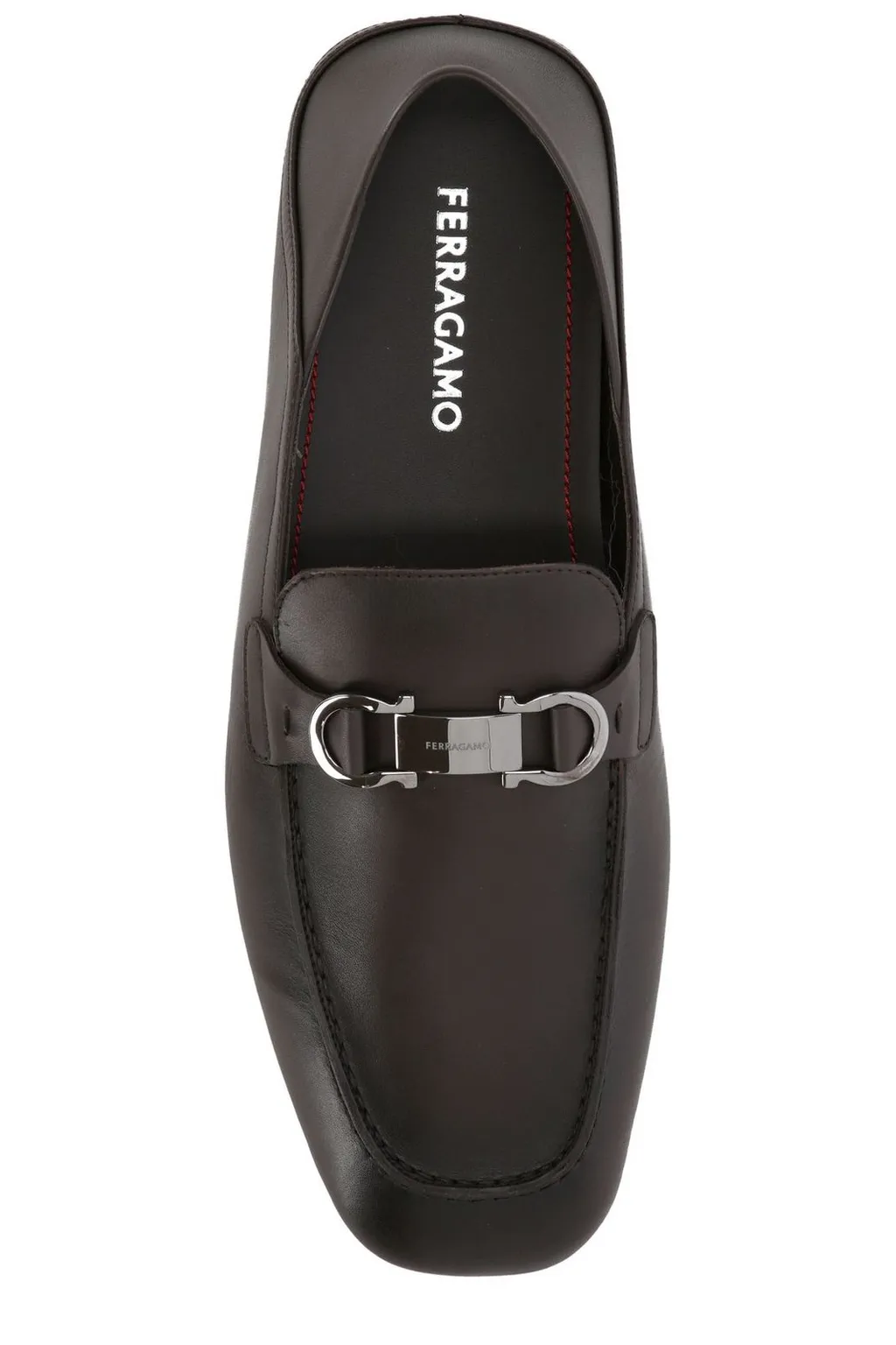 Ferragamo Gancini Bit Loafers