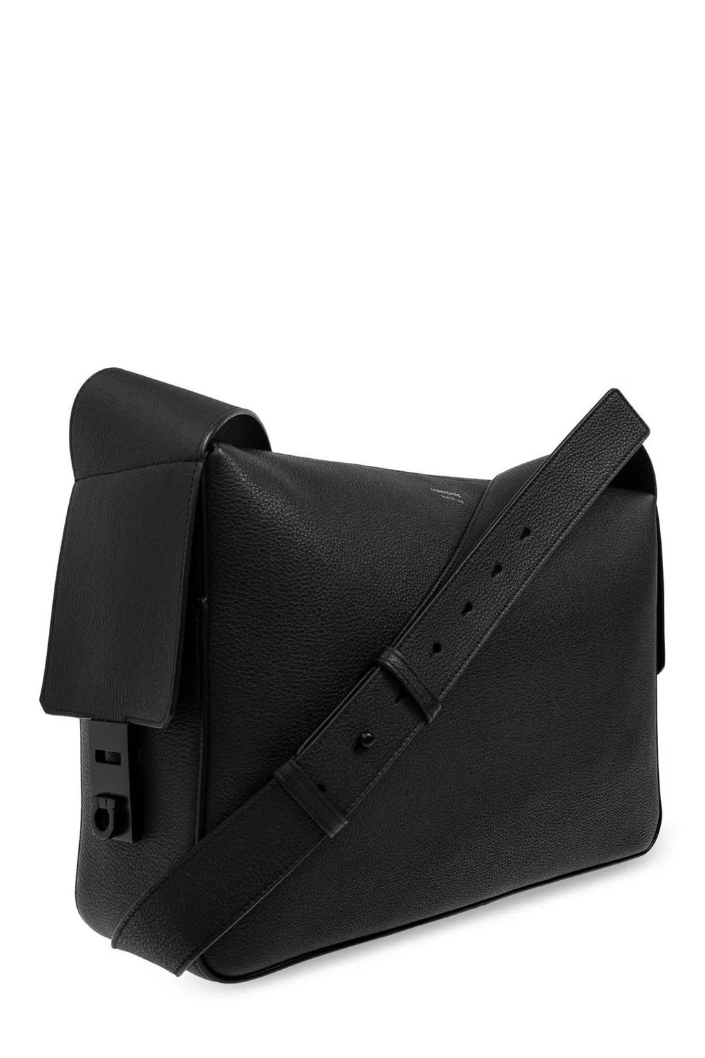 Ferragamo Zip-Up Shoulder Bag