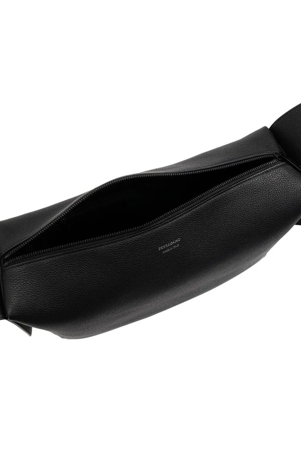 Ferragamo Zip-Up Shoulder Bag