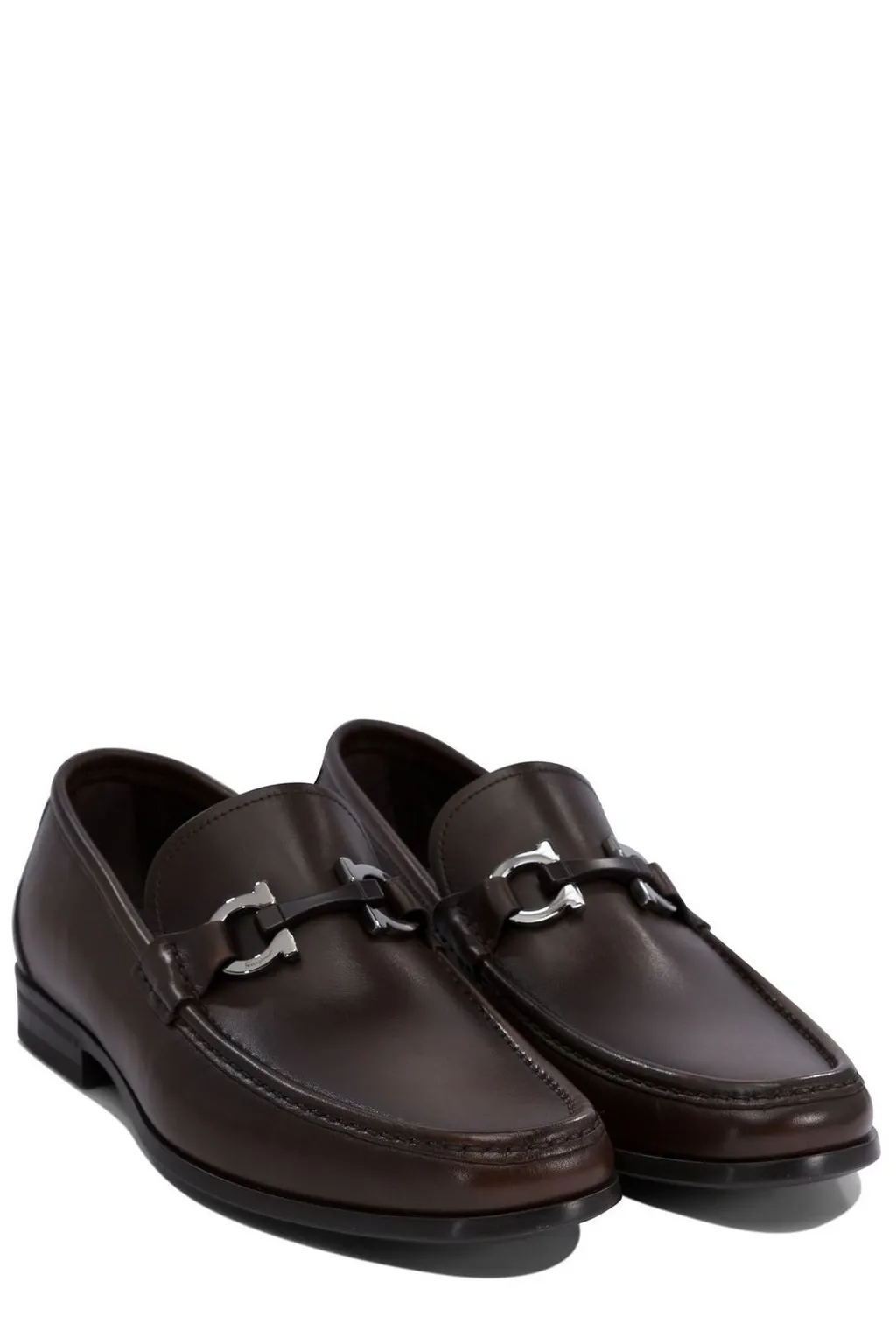 Ferragamo Gancini Ornament Loafers