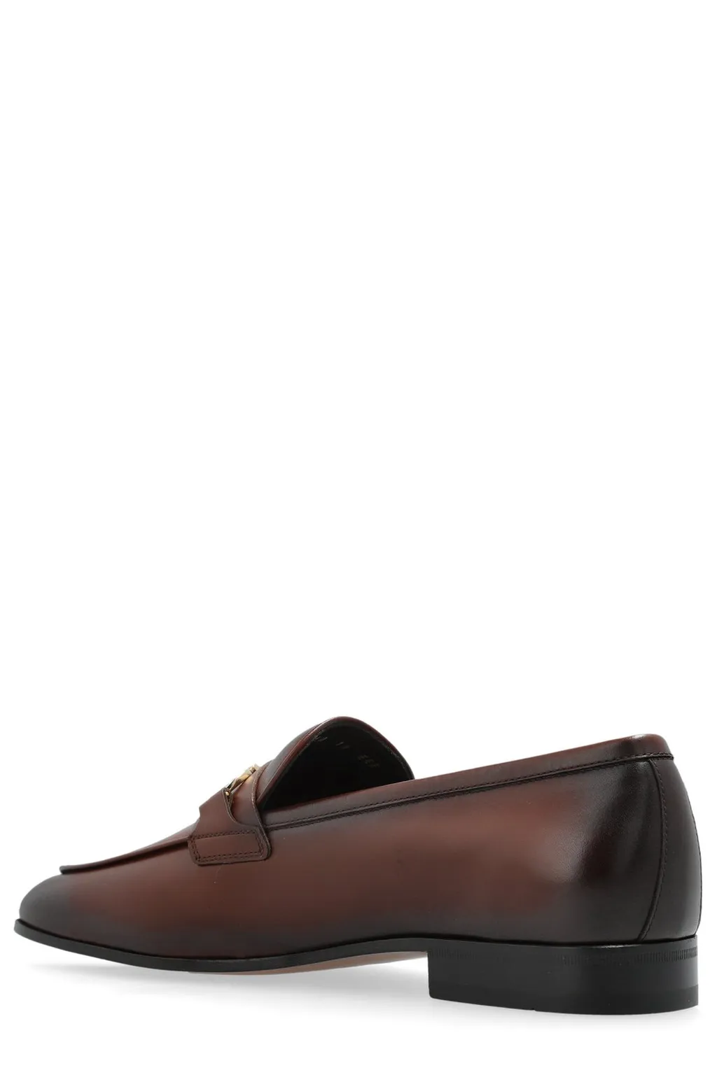 Ferragamo Gancini Ornament Moccasin Loafers