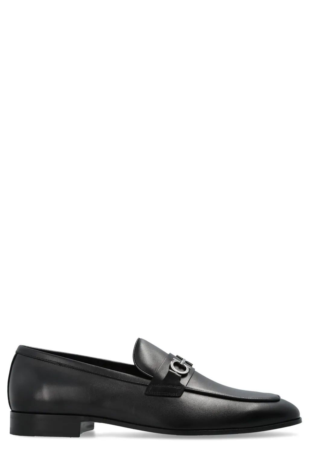 Ferragamo Gancini Ornament Moccasin Loafers