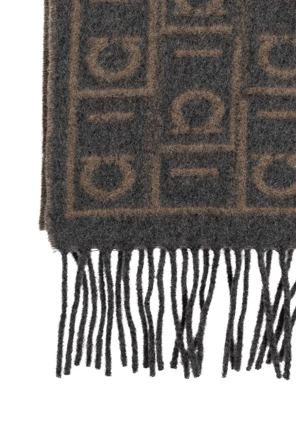 Ferragamo Monogram Jacquard Scarf