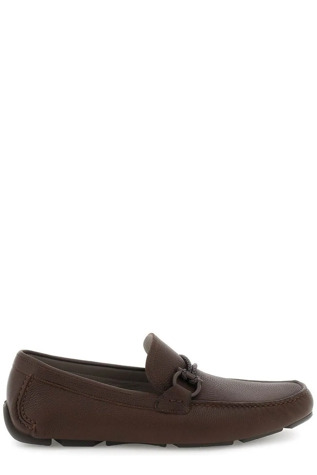 Ferragamo Gancini Detailed Loafers