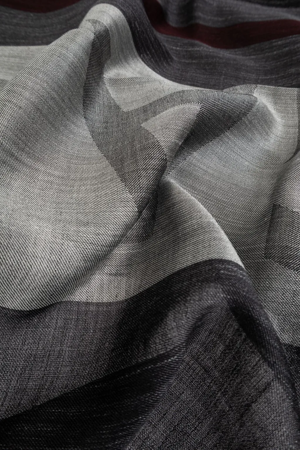 Ferragamo Striped Fringed-Edge Scarf