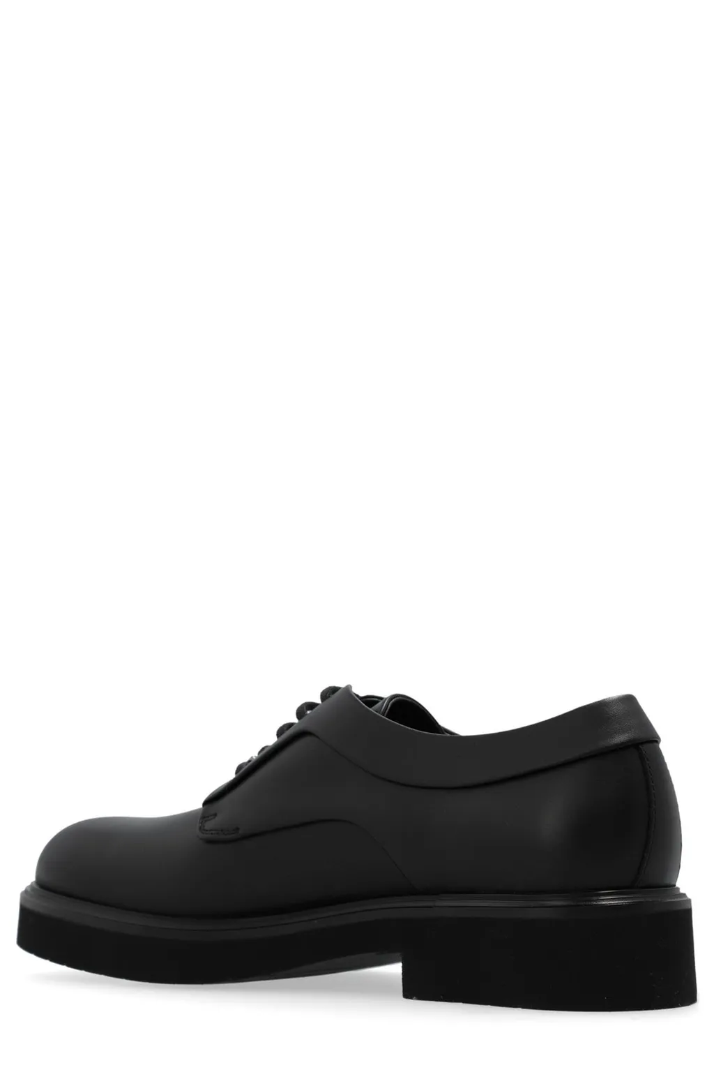 Ferragamo Logo-Embossed Lace-Up Derby Shoes