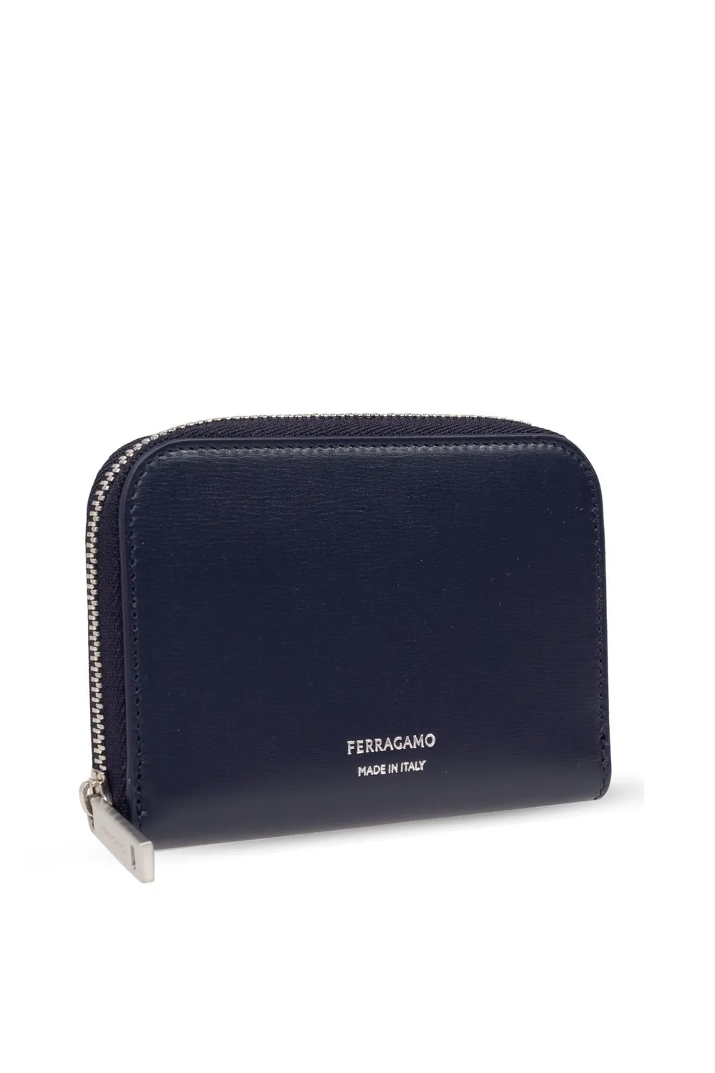 Ferragamo Logo Printed Zipped Wallet