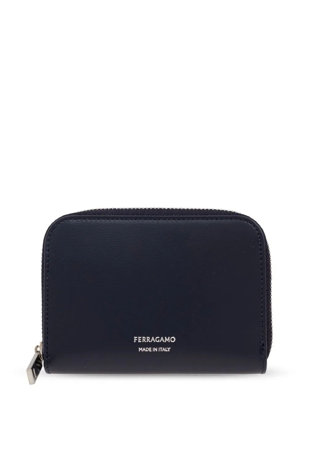 Ferragamo Logo Printed Zipped Wallet