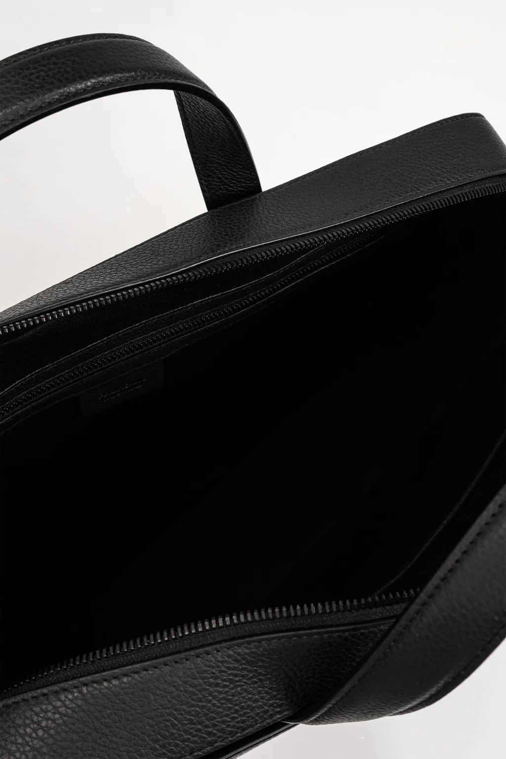 Ferragamo Gancini-Buckle Zipped Briefcase