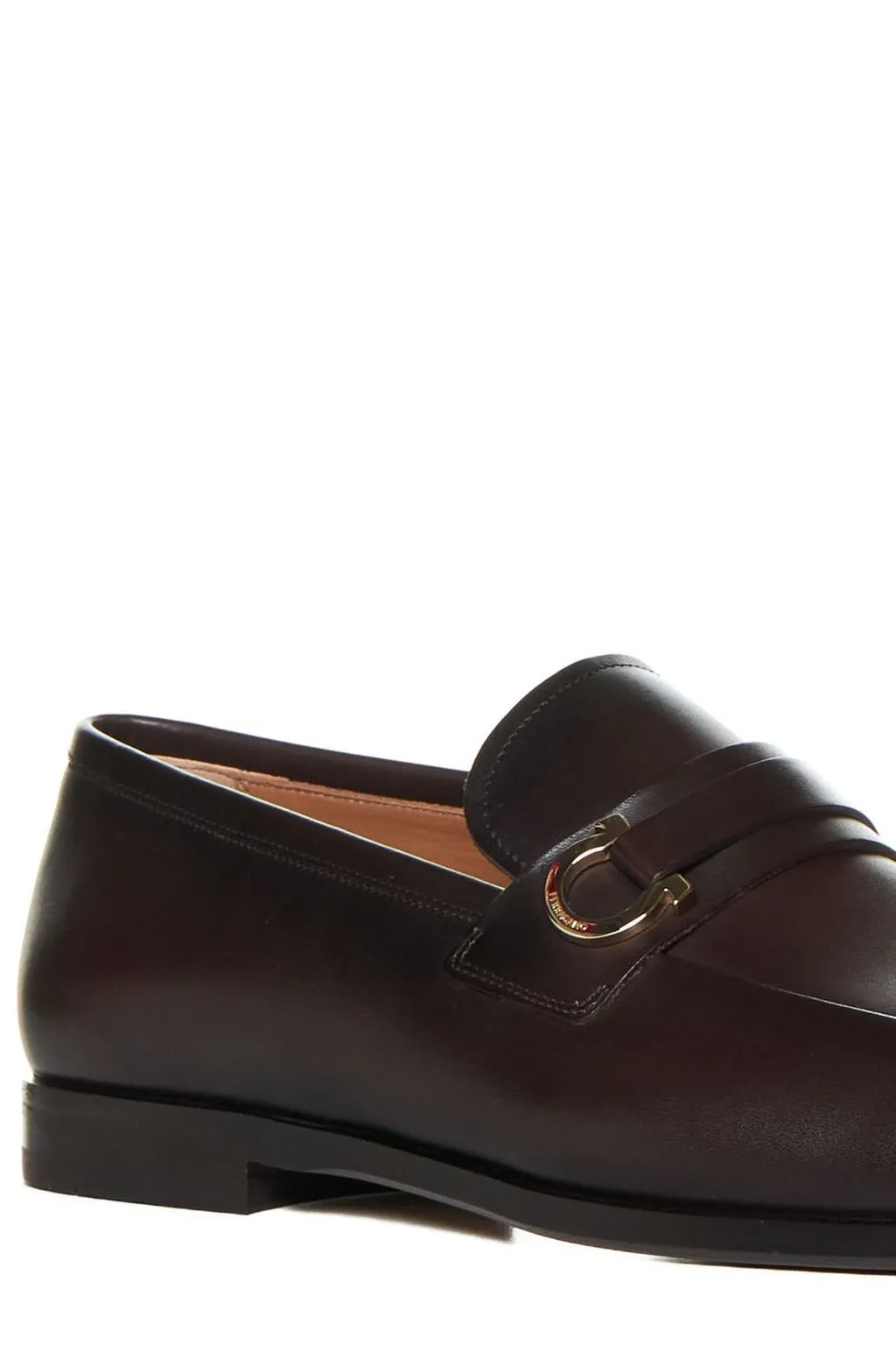 Ferragamo Logo Buckle Loafers