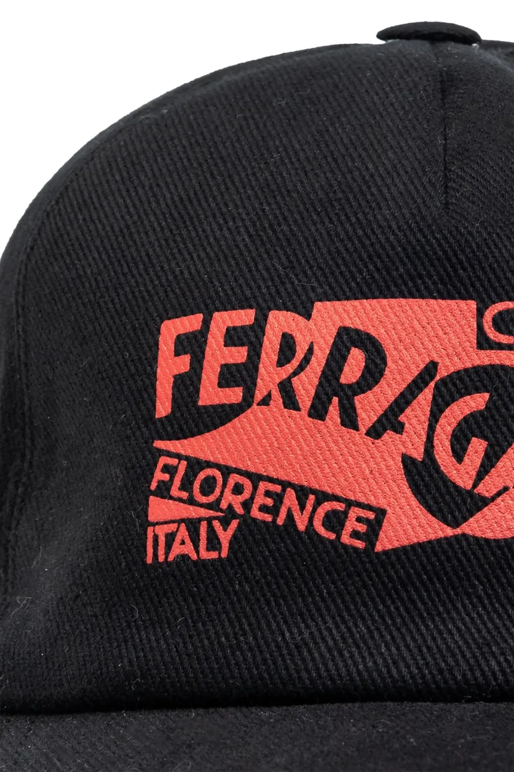 Ferragamo Logo Printed Baseball Cap