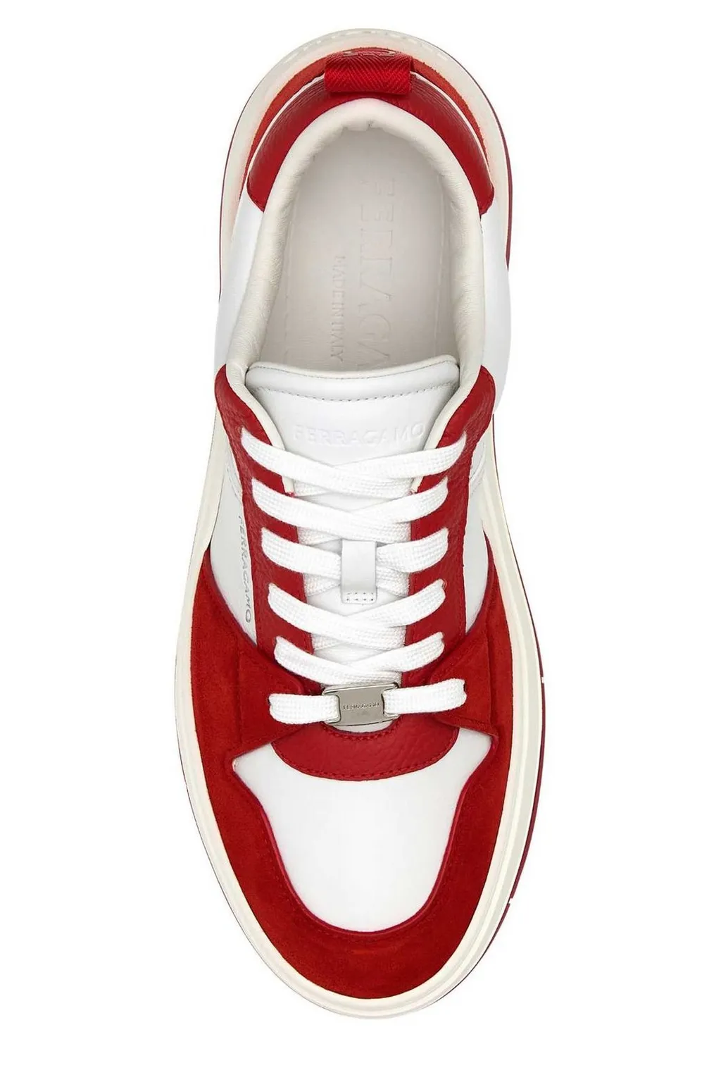 Ferragamo Two-Toned Low-Top Sneakers