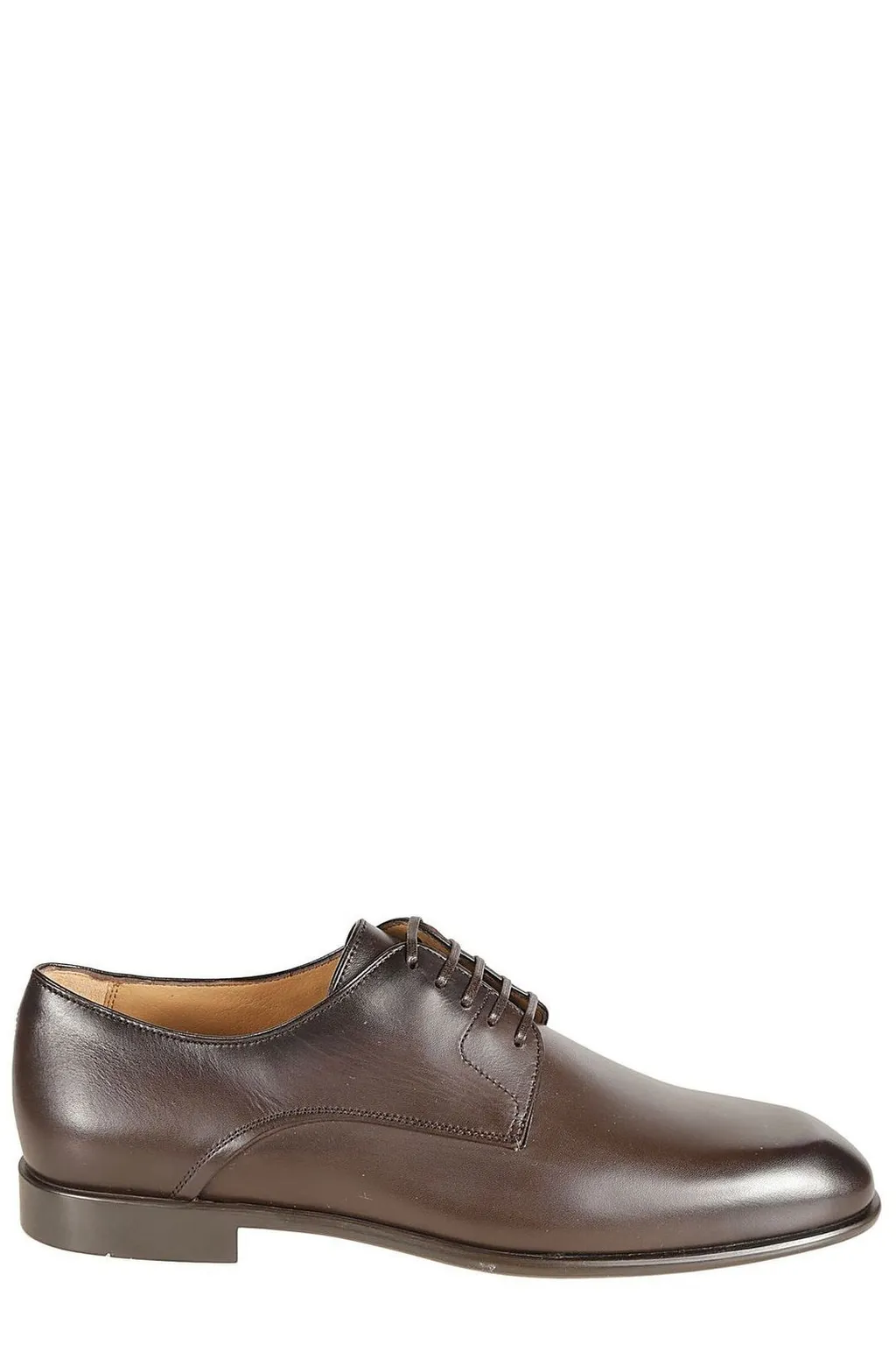 Ferragamo Almond-Toe Derby Shoes