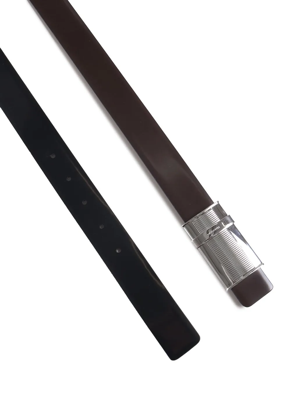 Ferragamo Logo Engraved Reversible Buckle Belt