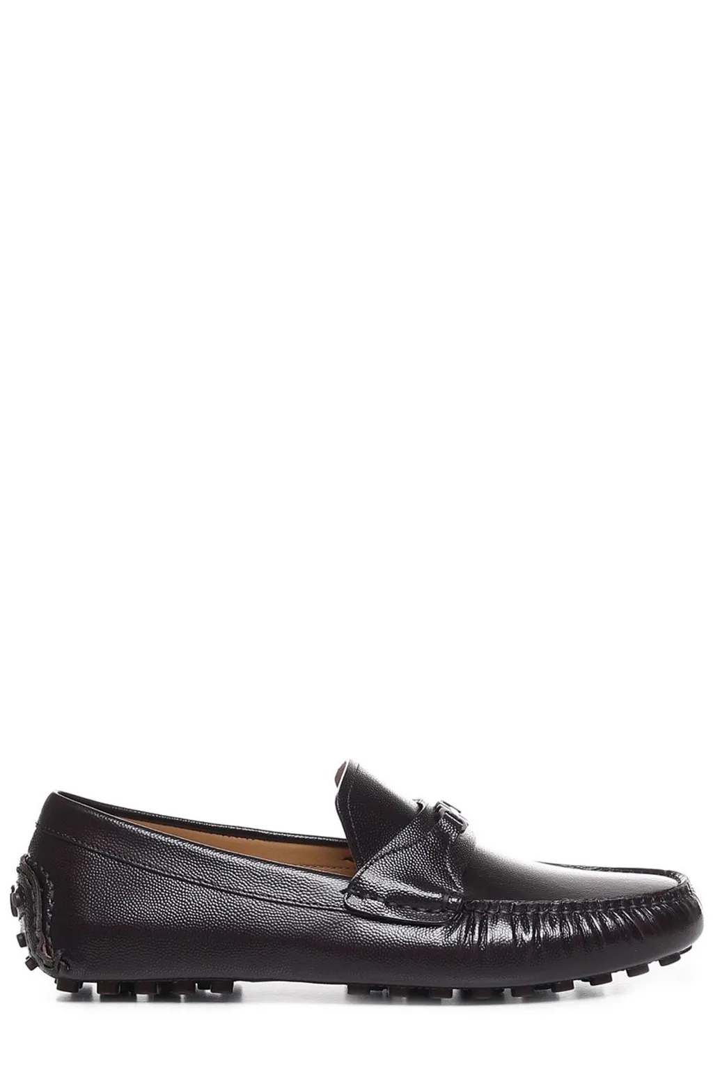 Ferragamo Gancini-Buckle Slip-On Loafers