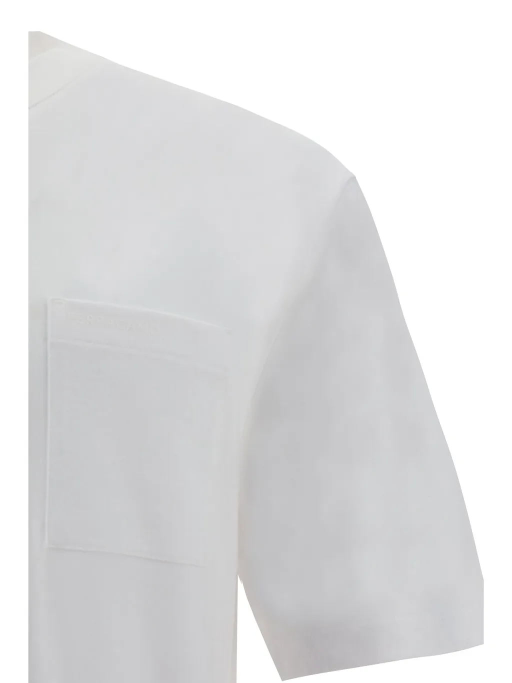 Ferragamo Stripe-Detailed Crewneck T-Shirt