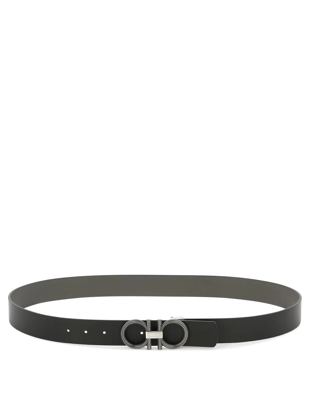 Ferragamo Logo Buckled Reversible Belt
