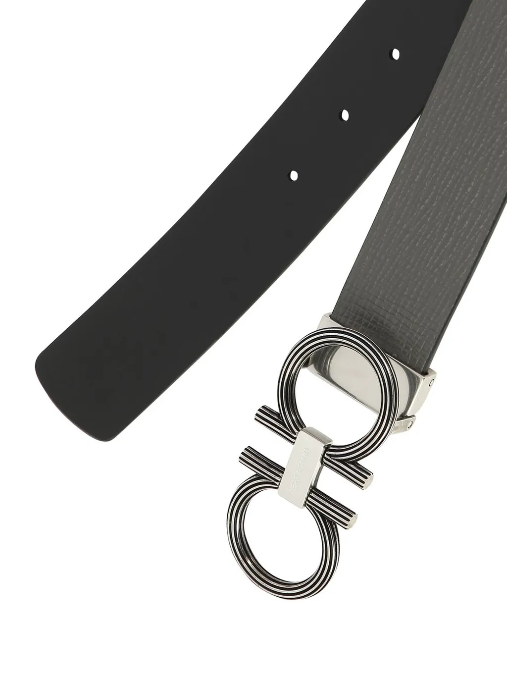 Ferragamo Logo Buckled Reversible Belt