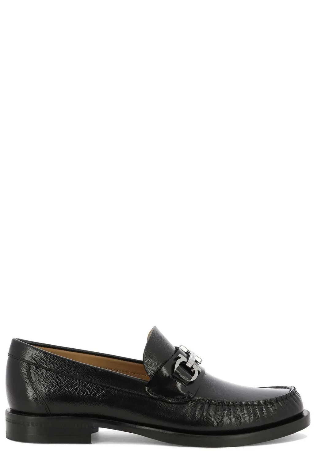 Ferragamo Gancini Detailed Slip-On Loafers