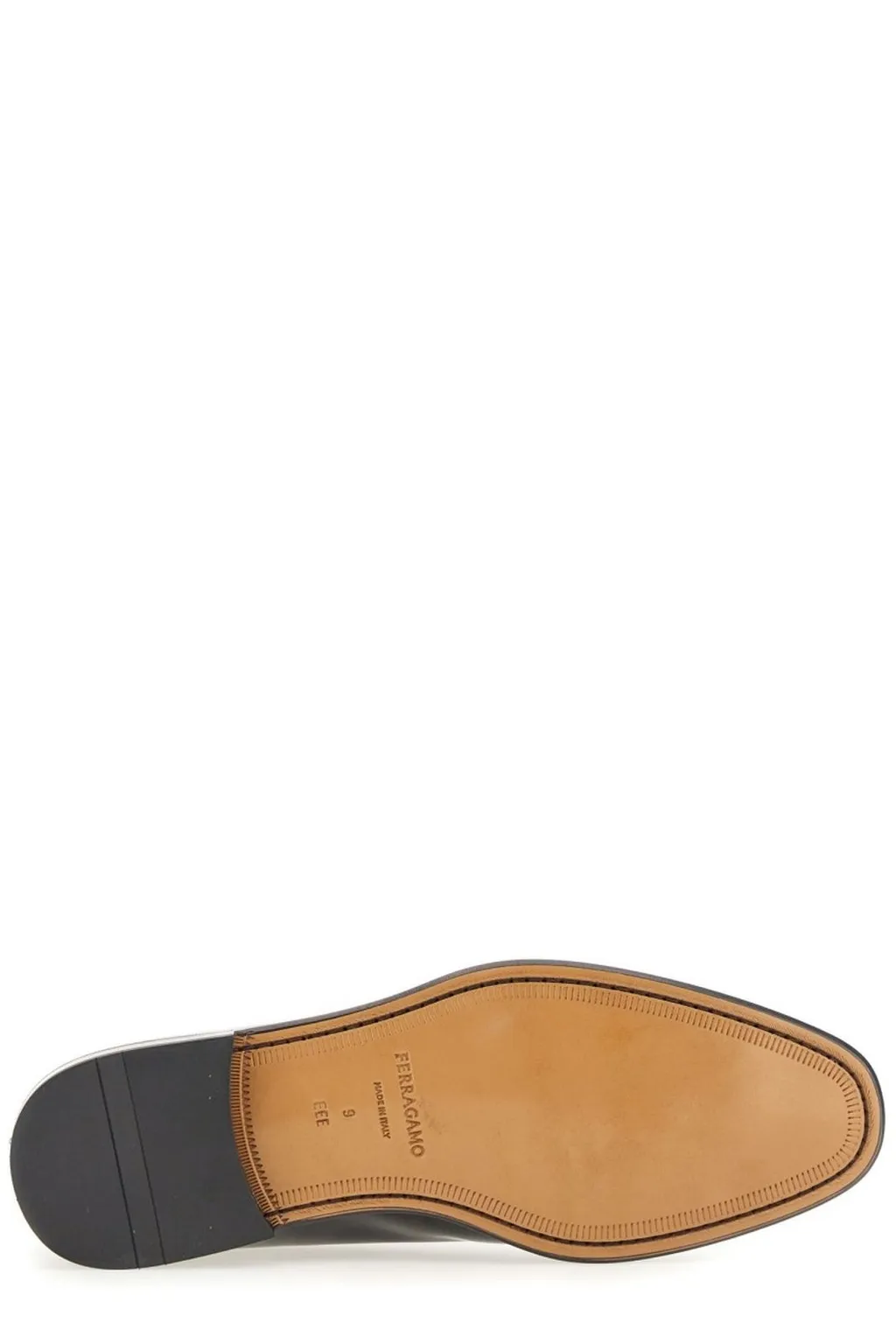 Ferragamo Almond-Toe Lace-Up Shoes