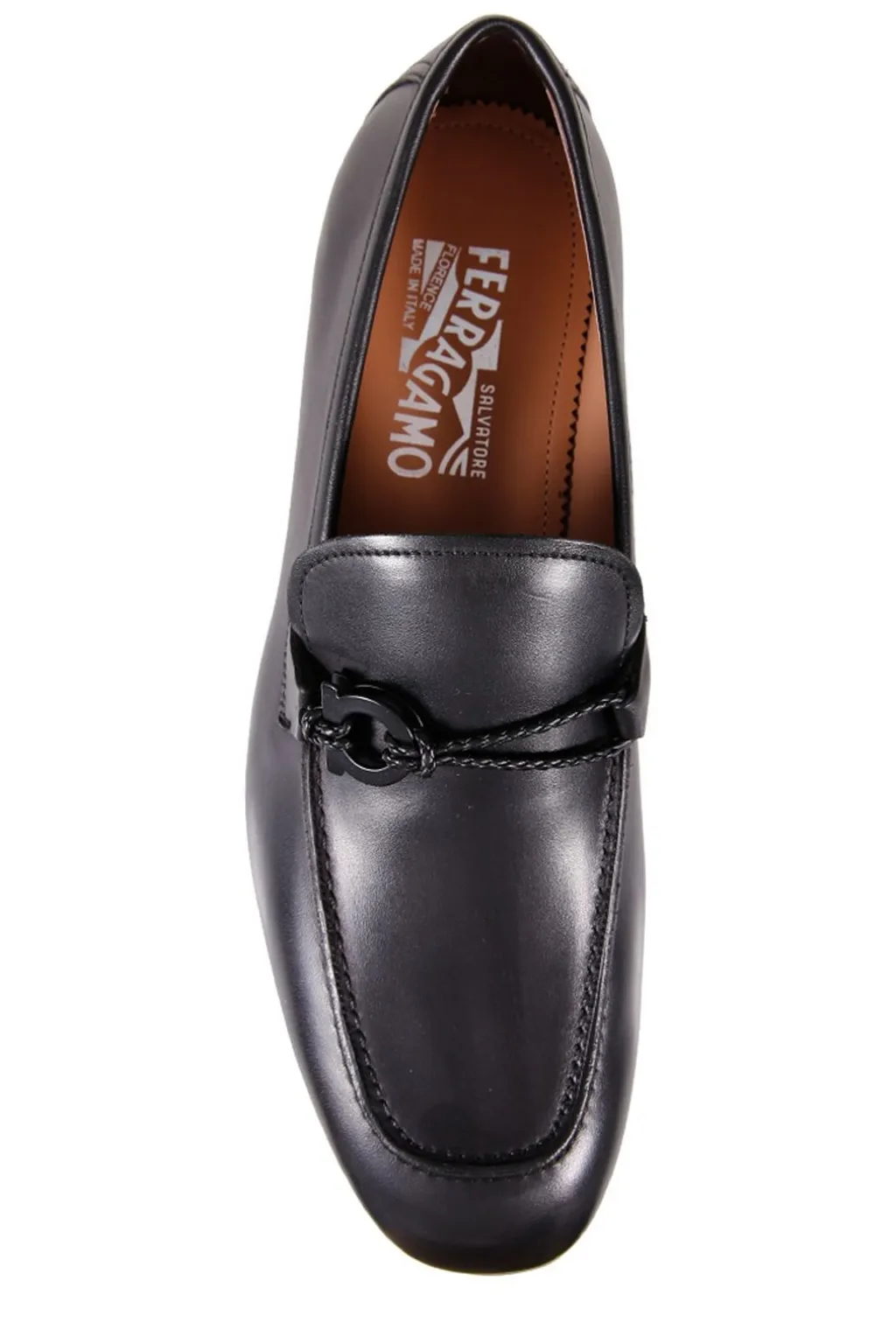 Ferragamo Logo Plaque Loafers