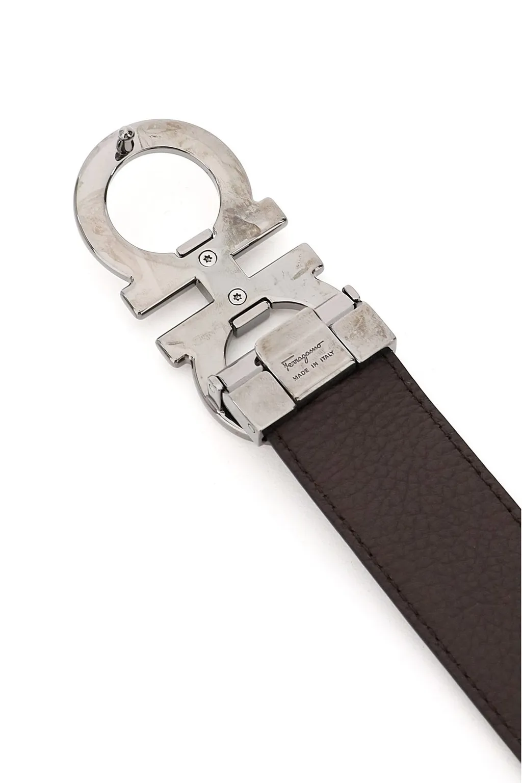 Ferragamo Gancin Reversible Buckle Belt