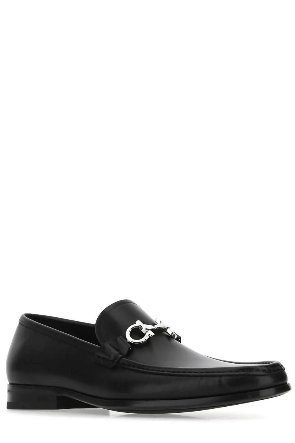 Ferragamo Logo Plaque Loafers