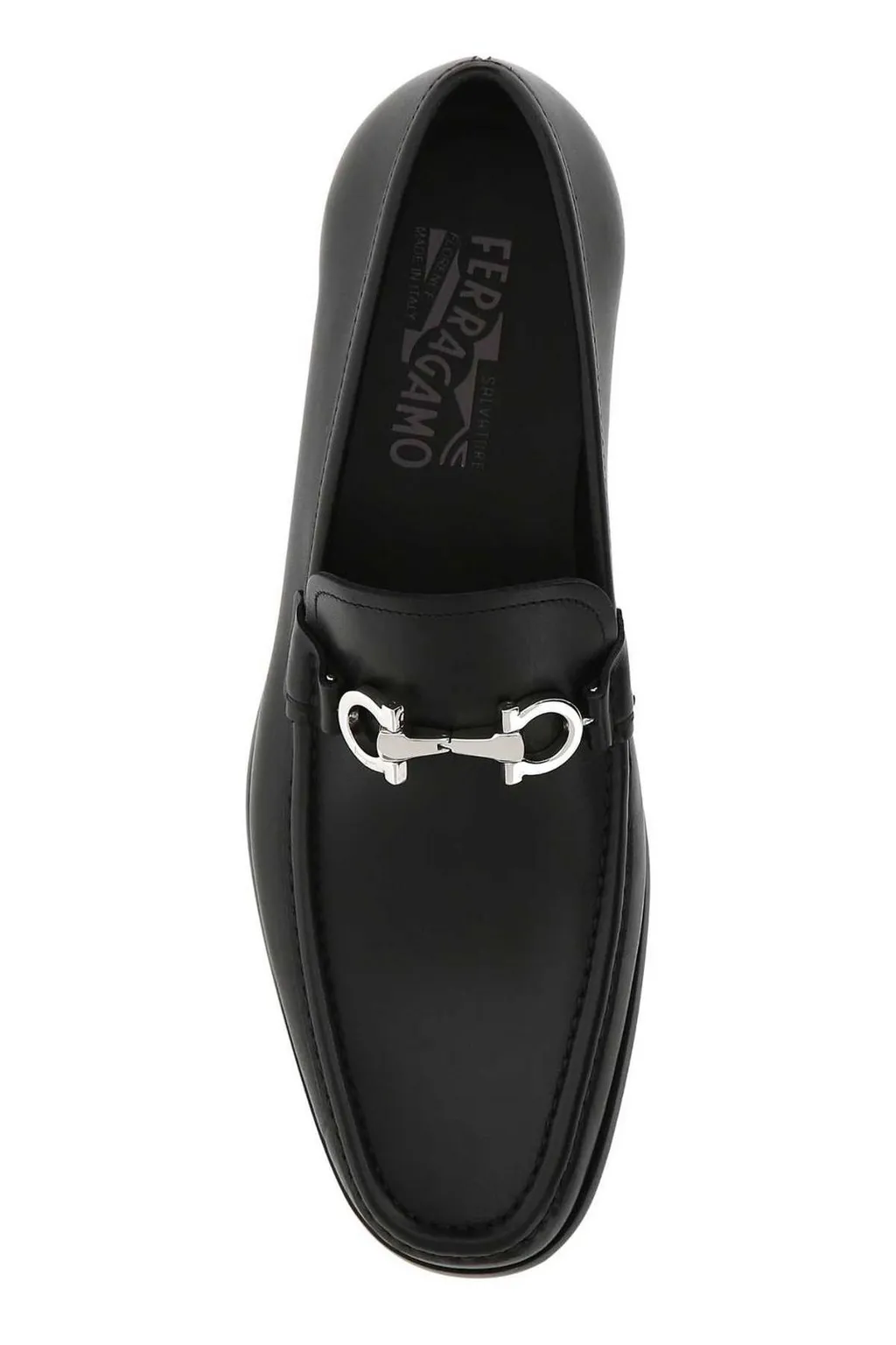 Ferragamo Logo Plaque Loafers